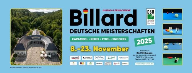 Billard Deutsche Meisterschaften